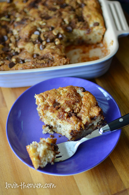 Cinnamon Banana Cake - Lovin' From the Oven